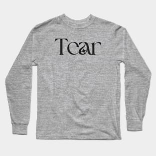 Tear Long Sleeve T-Shirt